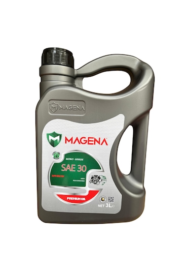 Magena Sae Oil 30 Numara Motorlu Testere Zincir Yağı 3 Litre