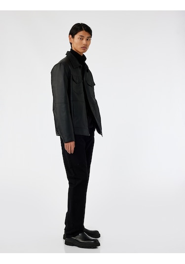 Koton Normal Bel Straight Fit Jean Pantolon - Mark Jean Siyah 6wam40024nd Siyah