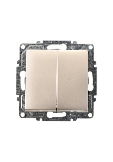 Günsan Visage Metalik Bej Komütatör Mekanizma