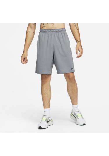 Nike Dri-fit Erkek Gri Astarsız Antrenman Şortu Gri