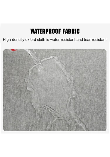 Yaozixa Oxford Kumaşı Soğuk Saklama Çanta, 30x15x44cm Büyük Kapasite, Su Geçirmez Outdoor Piknik Çantası Mavi Koyu Mavi