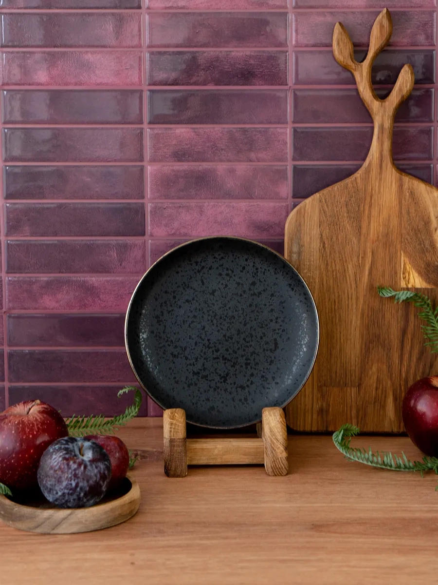 Korall Elite Black Düz Tatlı Tabakları Seti 2 Parça 18 Cm 32449476 Siyah