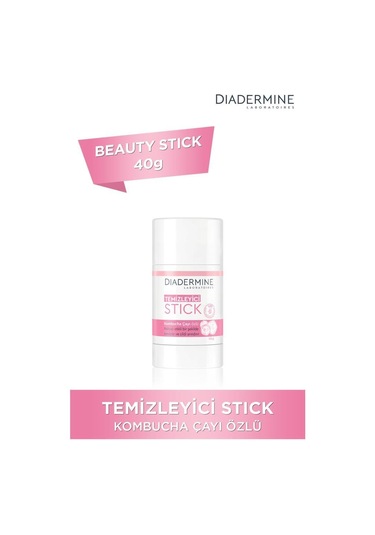Diadermine Kombucha Çayı Özlü Temizleyici Stick 40 G + Diadermine Matcha Çayı Özlü Peeling Stick 40 G