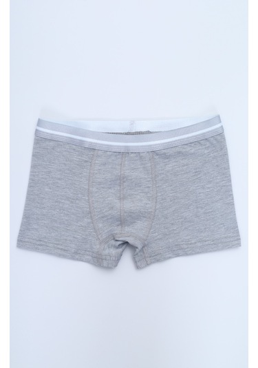 Toontoy Erkek Çocuk Garni Dikişli 4lü Paket Boxer Çok Renkli