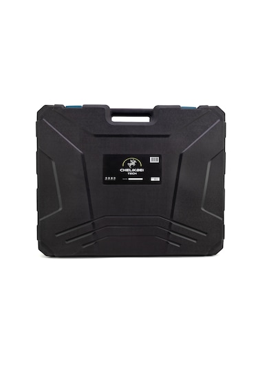 Chelikbei Beşli Set MK350 Budama Testeresi 13MM Çelik Mandren + Somun Sıkma + Şarjlı Spiral + Şarjlı Hilti