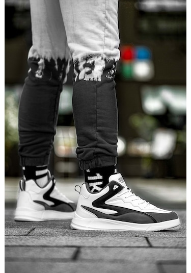 Dark Seer Beyaz Füme Erkek Sneaker Beyaz - Füme