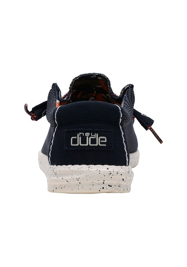 Blue Multı Sneaker Günlük Erkek Hd.40019 Hey Dude Wally Sox 4ny Blue Multi Blue Multı Mavi
