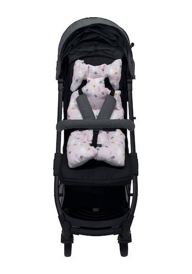 Ezh Collection 8011 Müslin Puset ve Oto Koltuğu Minderi Pembe