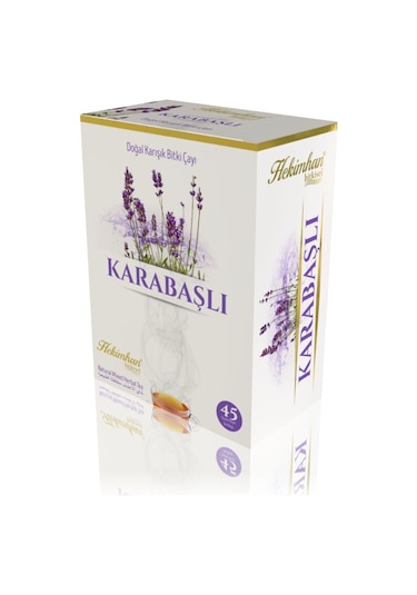 Hekimhan Bitkisel Karabaşlı Doğal Karışık Bitki Çayı Süzen Poşet 2'li 45 x 2 G