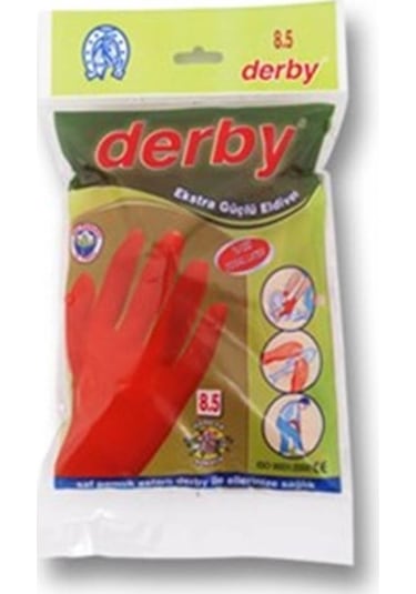 Derby No 9 Lastik Eldiven