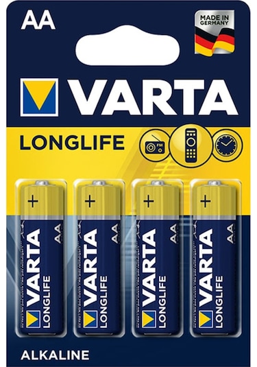 Varta Longlıfe Power Alkalin Aa Kalem Pil 4Lü Paket  (545712645)