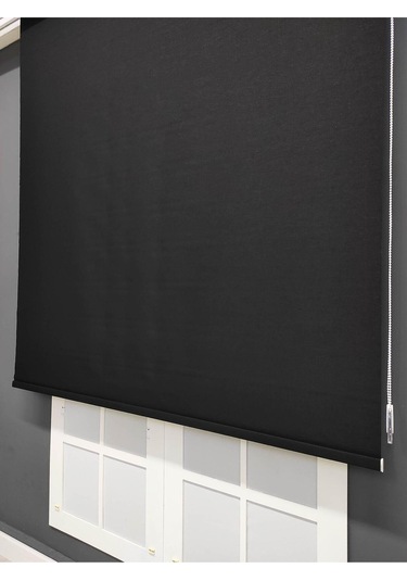 Venassa Siyah Stor Zebra Güneşlik Perde