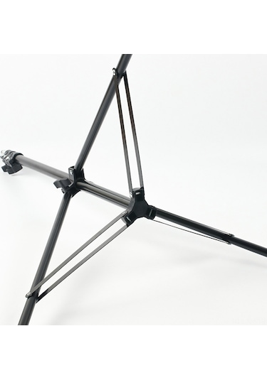 Ximistore9 Alüminyum Projeksiyon Ayakçısı - 2.1m Kalın Model, Telefon/kamera Tutucu, Işık Ayakçısı, 1/4" Bağlantı, Siyah