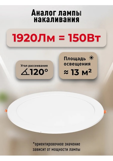 Smartbuy Dl 24w / 4000k / Ip40 Gömme Aydınlatma 246885877 Beyaz