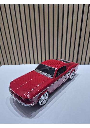 Rt-1951 Kırmızı Red Bluetooth Fm-usb-tf-aux Şarjlı Nostaljik Radyo Diğer