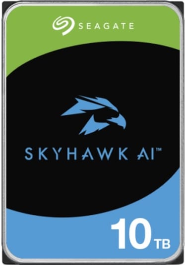 10TB SEAGATE SKYHAWK AI 256 MB 7/24 ST10000VE001