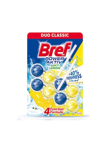 Bref Power Aktiv Wc Klozet Blok Limon 2'li 100 G