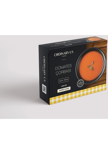 Ordinary-Us Domates Çorbası 250 G 1 Porsiyon