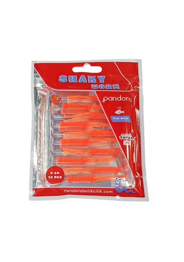 Pandora Shaky Worm 5 Cm Orange