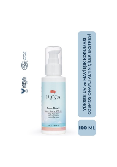 Lucca Beauty Solarshield Güneş Kremi SPF50+ 100 ML