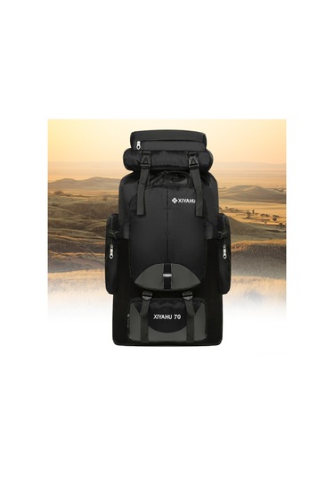 Dianziye Büyük Kapasiteli 70 Litre Outdoor Sırt Çantası - Gece Görünürlük Şeritli, Hiking Ve Kampçılık İçin Çok Renkli