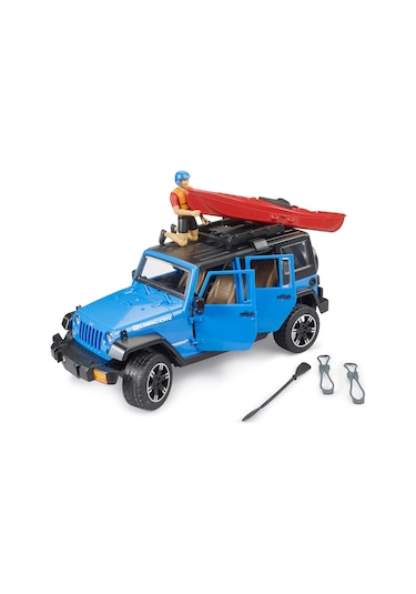 Bruder Jeep Wrangler U. Rubicon, Kano Ve Sürücü Renkli