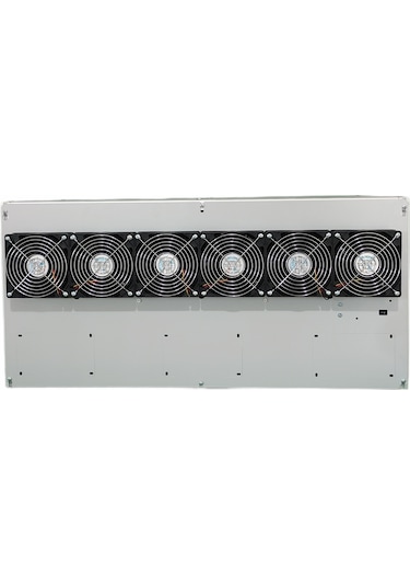 RigBu Kapalı Mining Rig Kasası SK53 Fanlı Gri