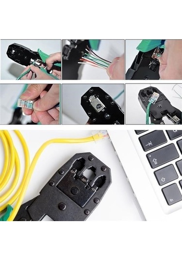 Evyora 3ü 1 Arada Modüler Kablo Sıkma,soyma Ve Kesme Pensesi