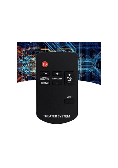 Crackedice N2qayc000043 Panasonic Sinema Sistemi İçin Uzaktan Kumandayı Değiştirin