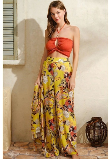 5754 Anıl Pijama Takımı Sarı