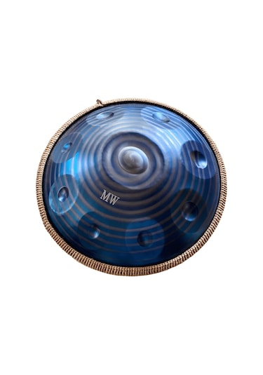 Hang Drum Hp-n09bs İthal Handpan 9 Tonlu Standlı Lacivert Siyah Kuşaklı