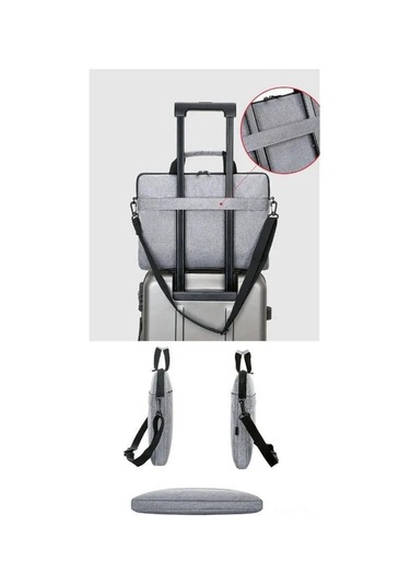 Suofeng 15.6 İnç Kapasiteli Su Geçirmez Nylon Dizüstü Bilgisayar Çantası - Çift Askılı, Çok Amaçlı, Seyahat Ve Ofis İçin