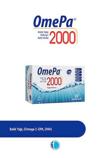 Omepa 2000 30 Yumuşak Kapsül