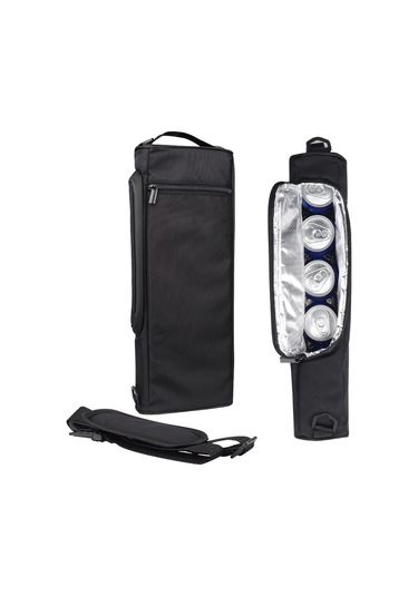 Yystore Açık Kamp İçeceği Termal Çanta Taşınabilir Termal Çanta Cl308-22976 Siyah