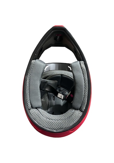 Asistan Ks-05 Fullface Kırmızı L 59-60cm Bisiklet Kaskı