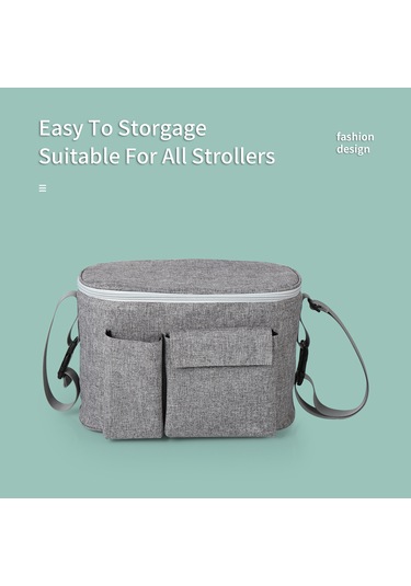 Moveevo Hafif Taşınabilir Bebek Bezi Çantası - Toz Geçirmez, Çıkarılabilir Askı, İç Bölmeli & Çift Ön Cep Siyah