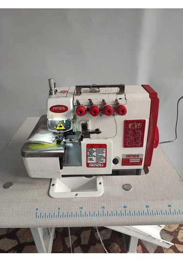 As-747-ed Ames Mekanik 4 İplik Masalı Overlok 55 Cm Mini Masalı Diğer
