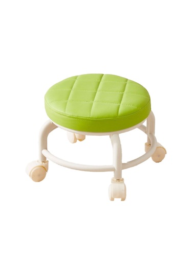 Jzcat Home Kasnaklı Basit Mini Tabure-yeşil