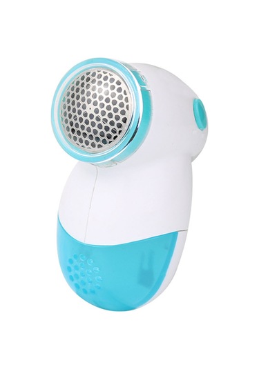 Konesam Küçük Taşınabilir Elektrikli Kumaş Tüy Dökücü, Evcil Hayvan Tüyü Ve Peluş Temizleyici, Fl-920 Mavi Pil İçermez Mavi