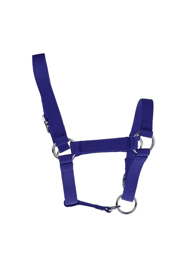 Homyl Ayarlanabilir Naylon Dokuma Binicilik Batı At Mavi-l Mavi L