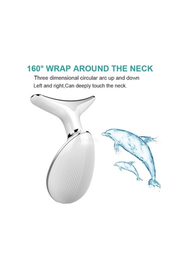 Bloomnest Ems Microcurrent Led Foton Terapi Yüz Masaj Cihazı Beyaz Beyaz