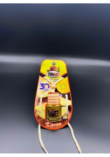 Trax Kavun - Aynaya Asmalı İpli Aromalı Dekoratif Araç Parfümü