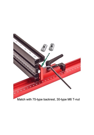 Pazly Ağaç İşleme Slayt Destek Konektörü 45 Tip, Dıy Freze Döner Tabla, Alüminyum, İnce Ayarlı, M6 T Somun Uyumlu Diğer