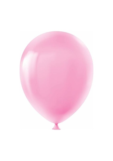 Pastel Balon Pembe 10 Adet PEMBE