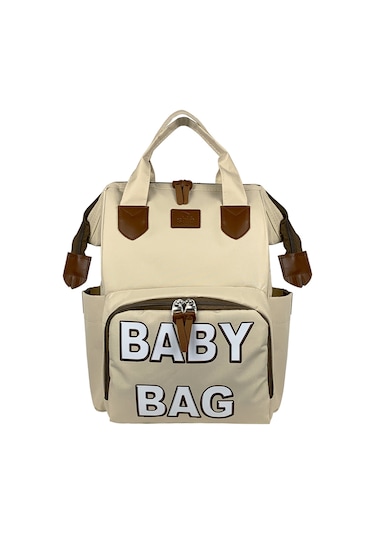 Monaco Baby Bag Baskılı Anne Bebek Bakım Sırt Çantası Çok Renkli