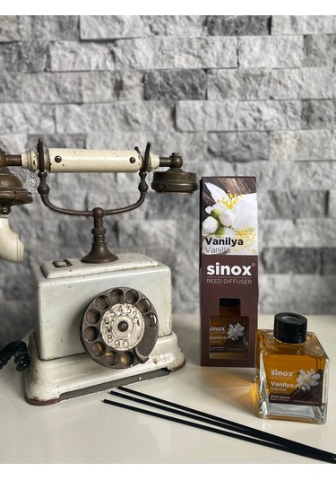Sinox Bambu Çubuklu Vanilya Oda Ofis Banyo Kokusu 120 ML
