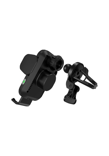 Cc-20 Araç İçin Kablosuz Şarj Ve Telefon Tutucu - Hızlı Şarj, Tek Elle Kullanım