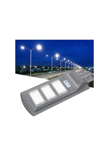 Güneş Enerjili Sokak Lambası 120 W Beyaz