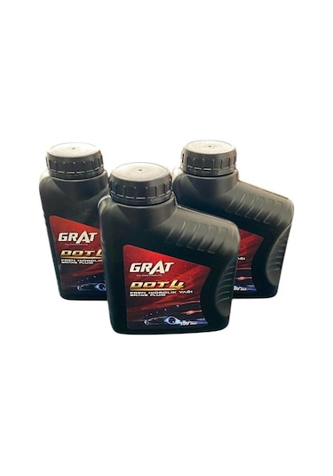 3'lü Grat Fren Hidrolik Yağı Dot 4 500mlgrt-600004