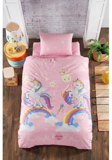 Mulberry Unicorn Tek Kişilik Nevresim Takımı